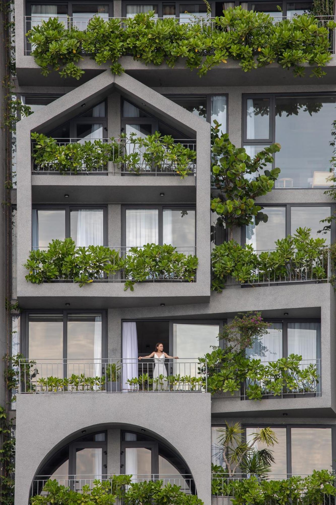 Leaf Beachfront Hotel Da Nang Bagian luar foto