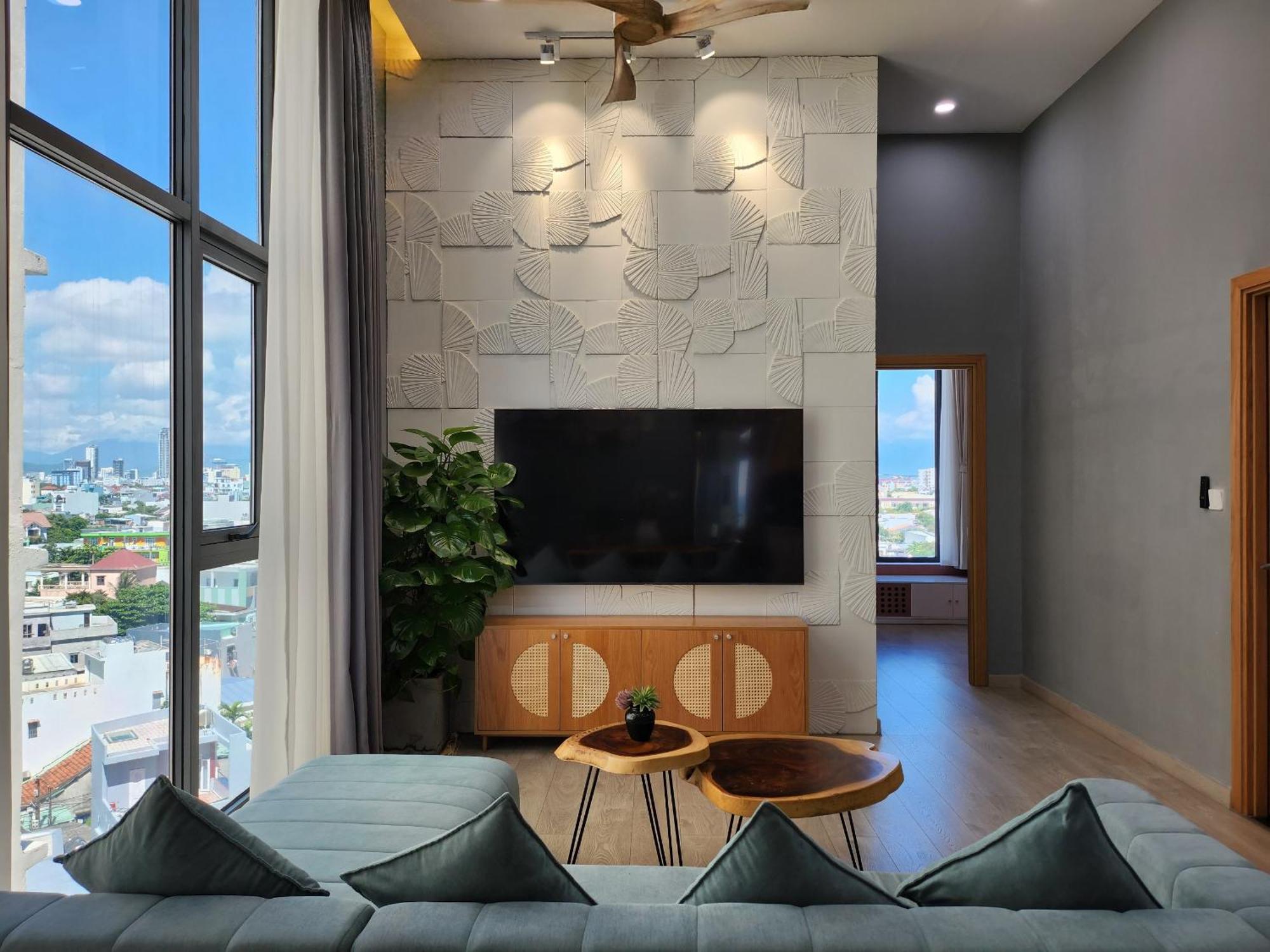 Leaf Beachfront Hotel Da Nang Bagian luar foto