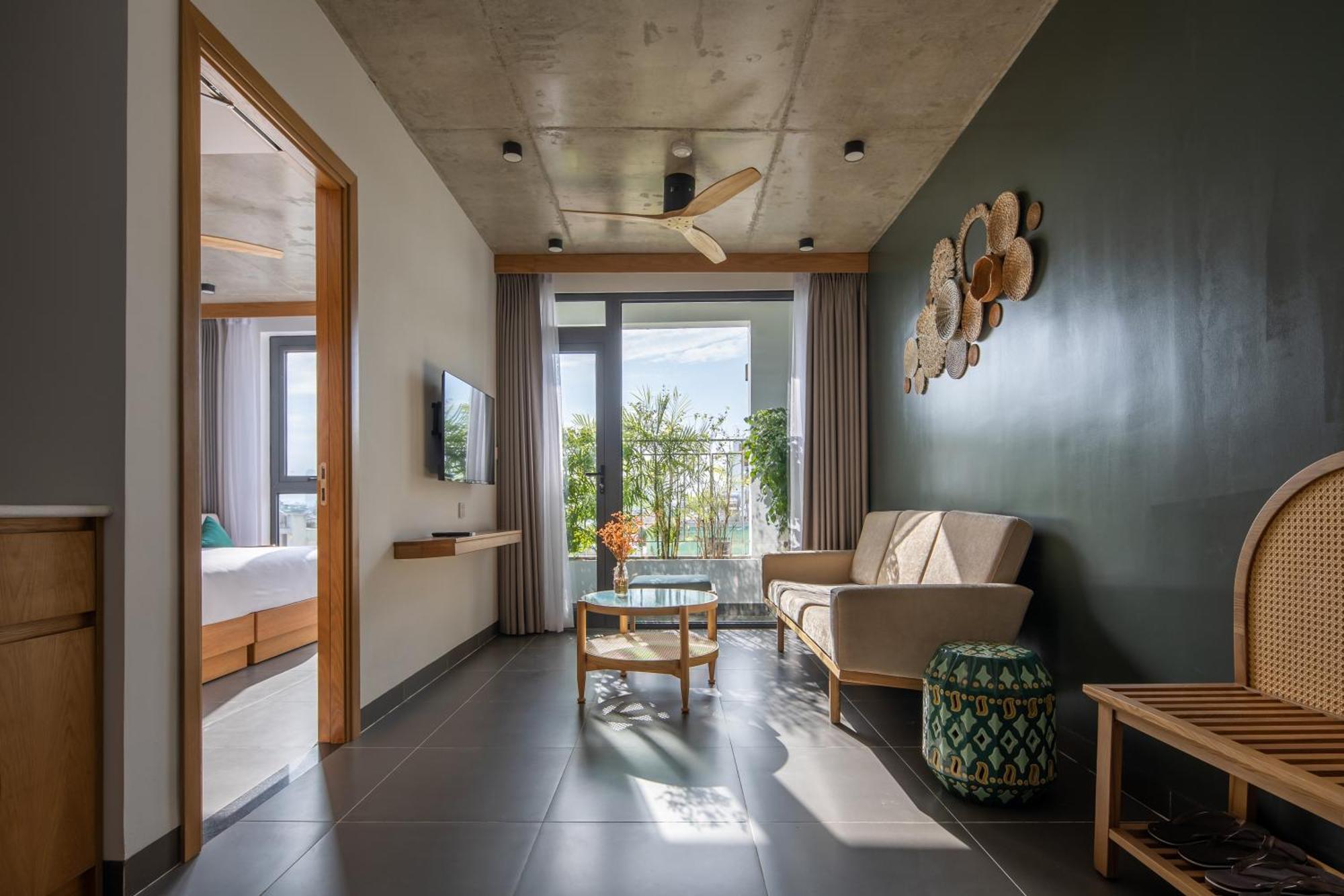 Leaf Beachfront Hotel Da Nang Bagian luar foto