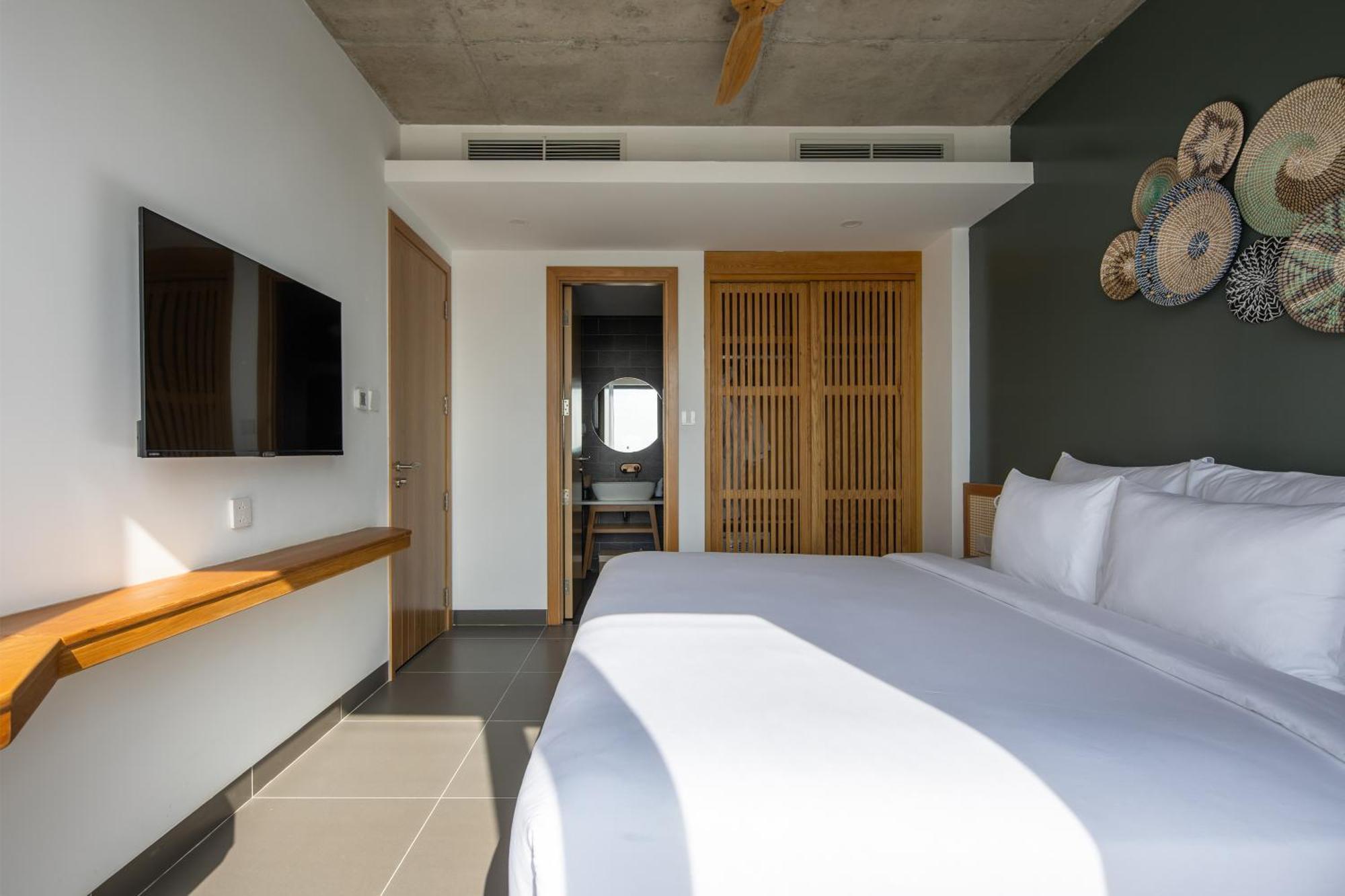 Leaf Beachfront Hotel Da Nang Bagian luar foto