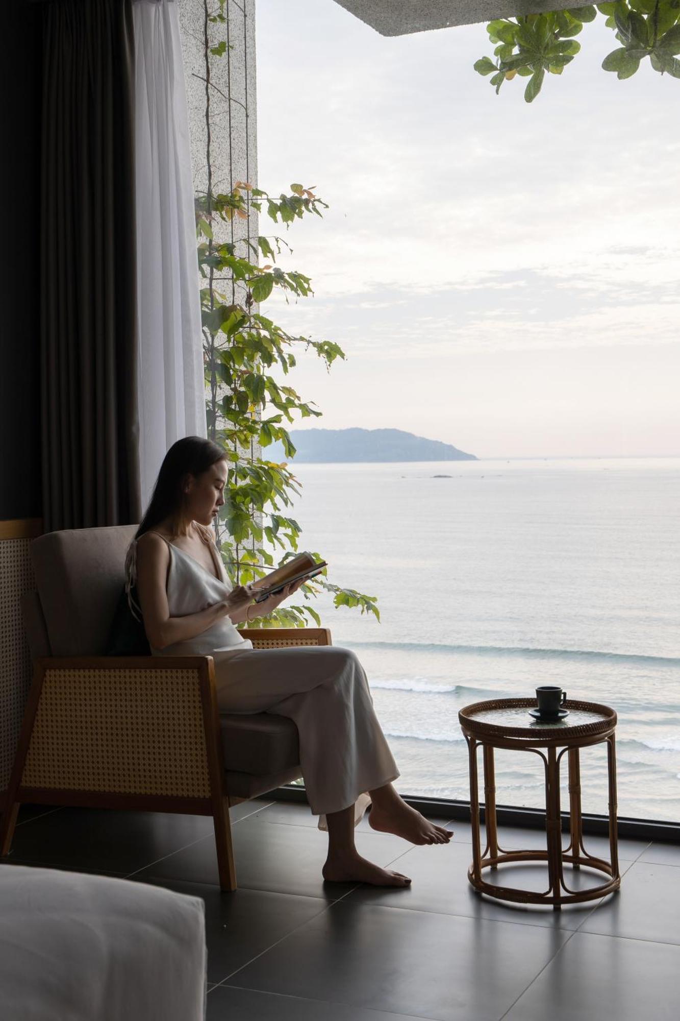 Leaf Beachfront Hotel Da Nang Bagian luar foto