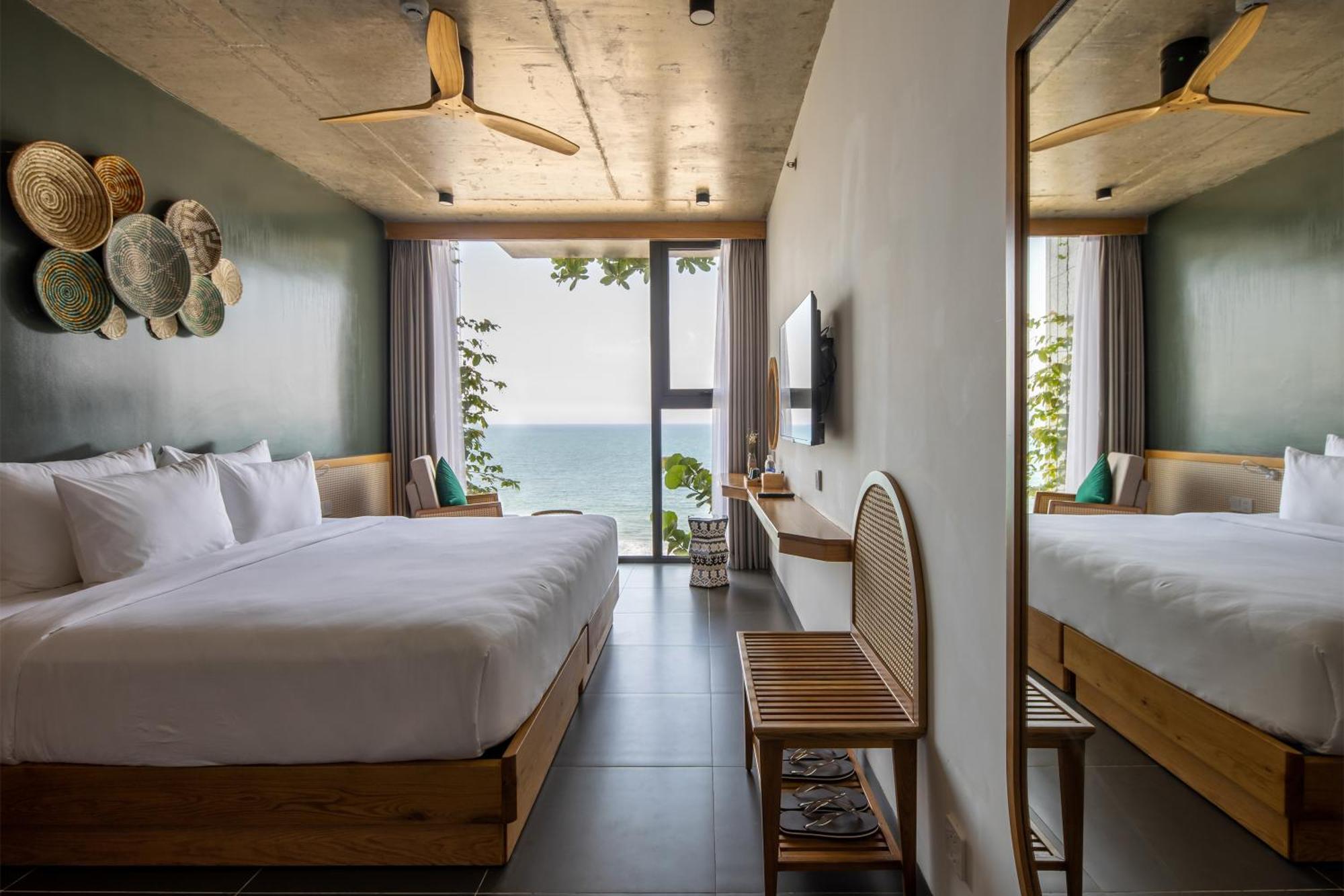 Leaf Beachfront Hotel Da Nang Bagian luar foto