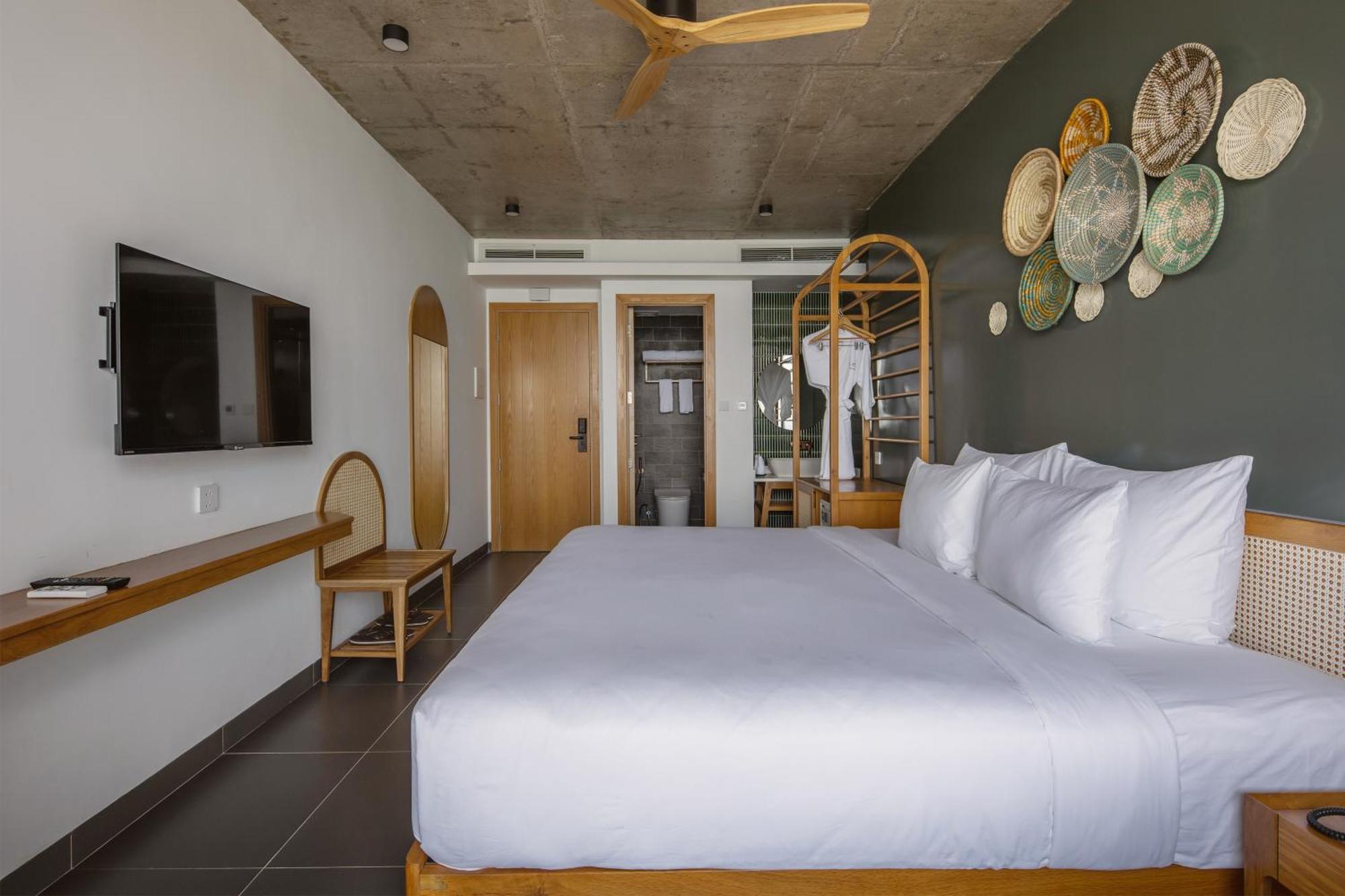 Leaf Beachfront Hotel Da Nang Bagian luar foto