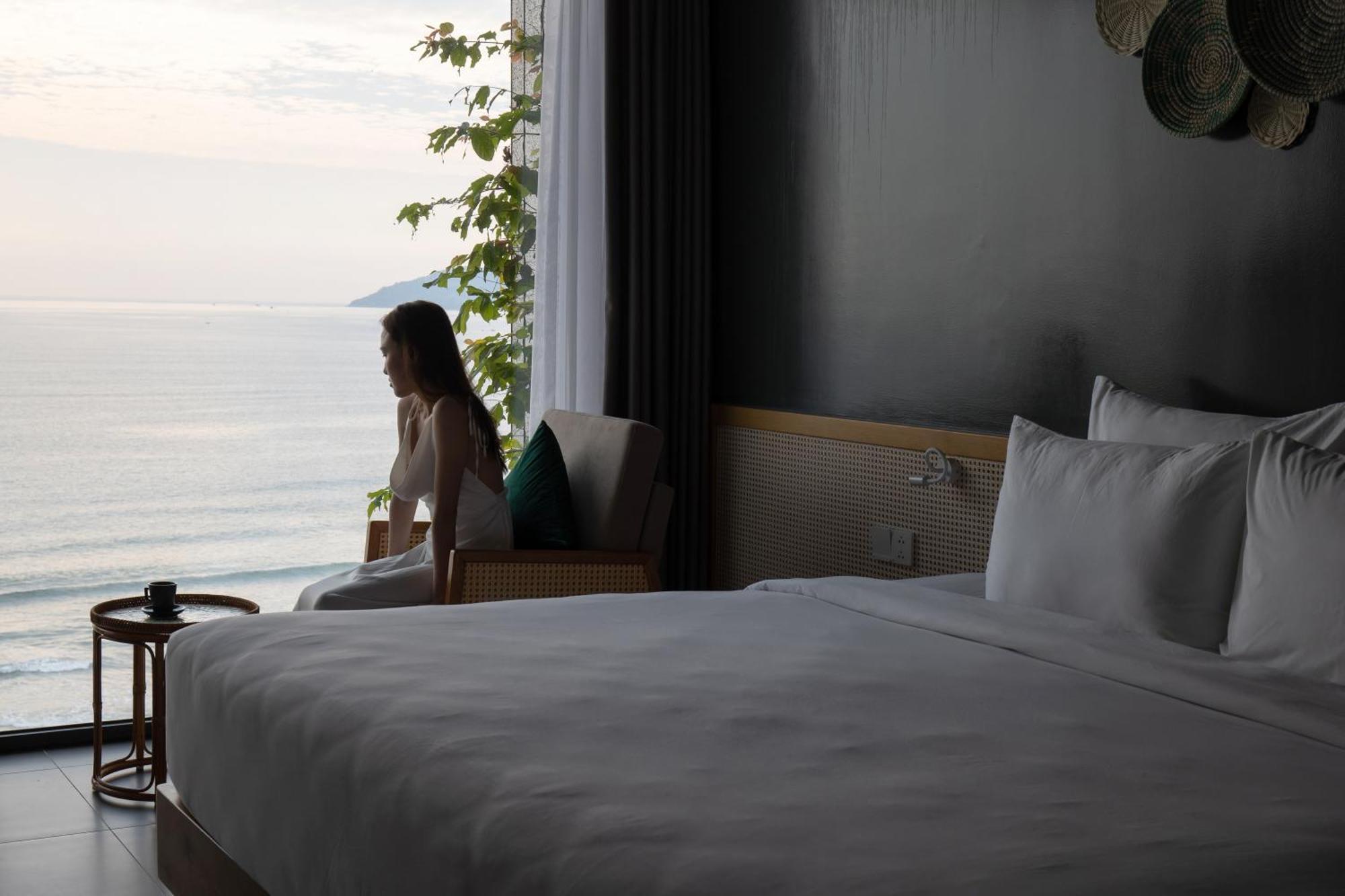 Leaf Beachfront Hotel Da Nang Bagian luar foto