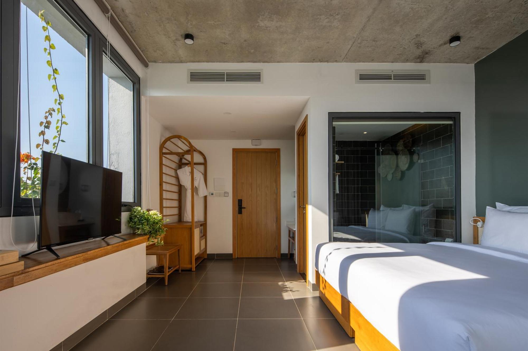 Leaf Beachfront Hotel Da Nang Bagian luar foto