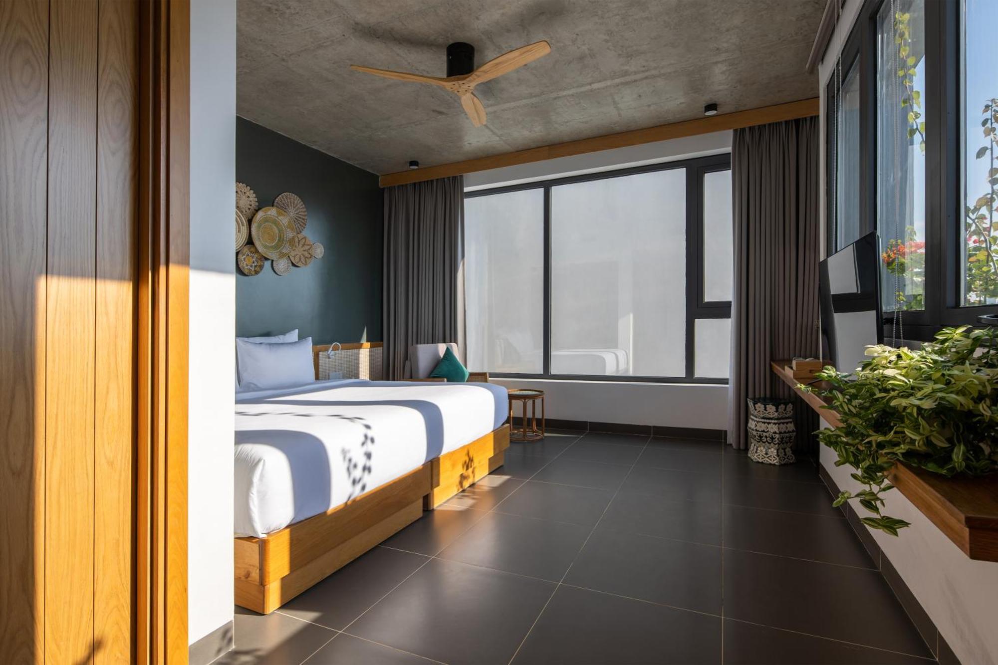 Leaf Beachfront Hotel Da Nang Bagian luar foto