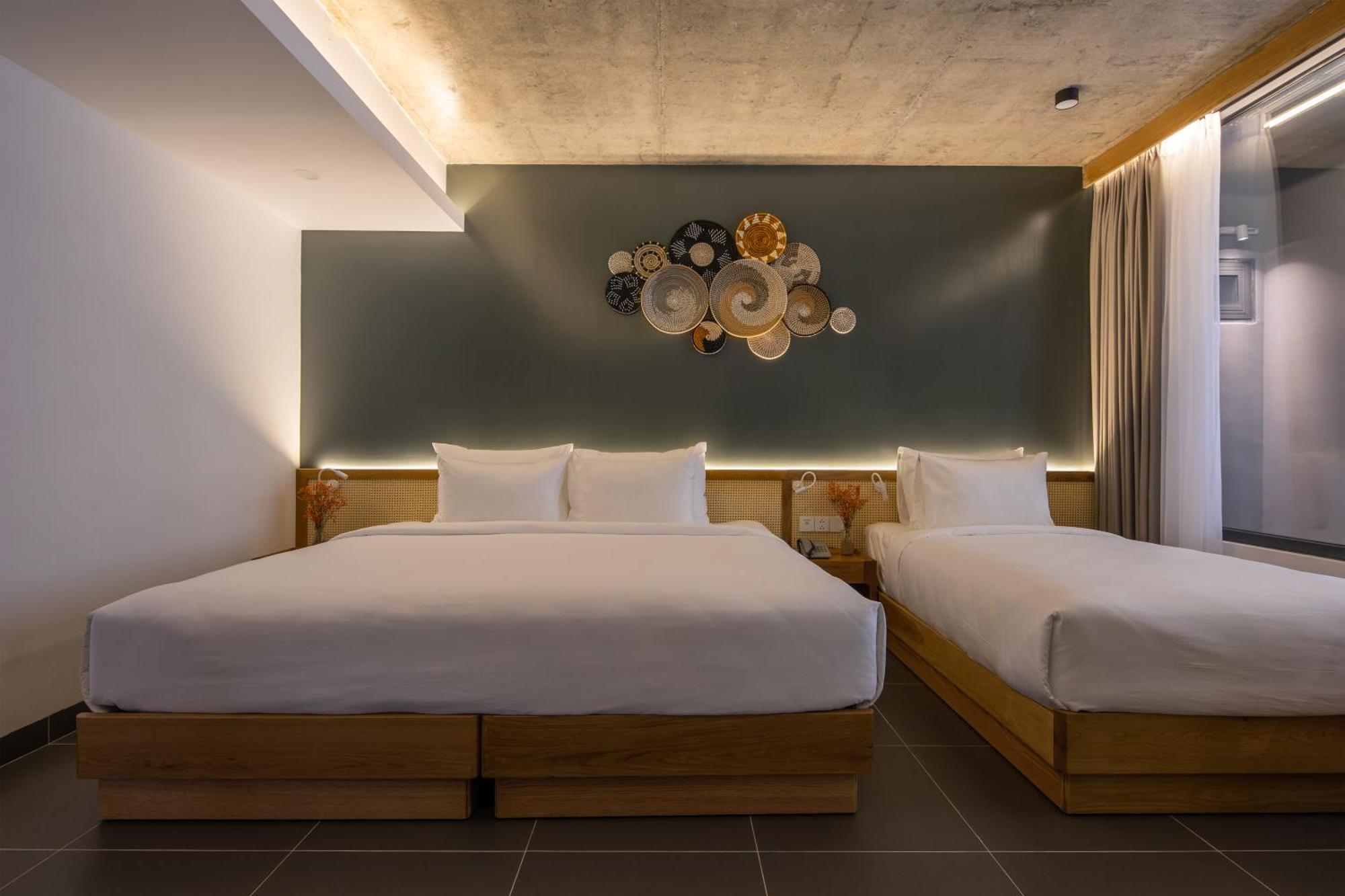 Leaf Beachfront Hotel Da Nang Bagian luar foto