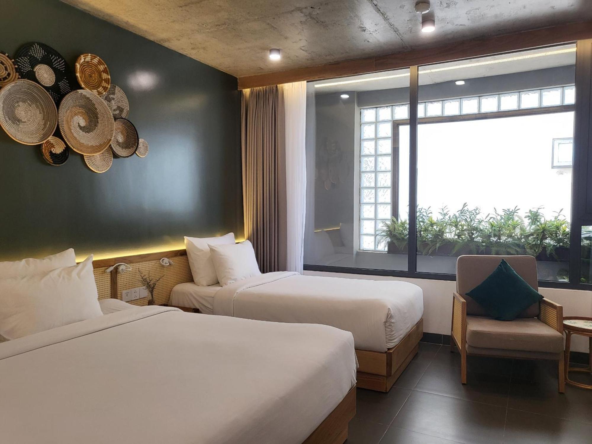 Leaf Beachfront Hotel Da Nang Bagian luar foto