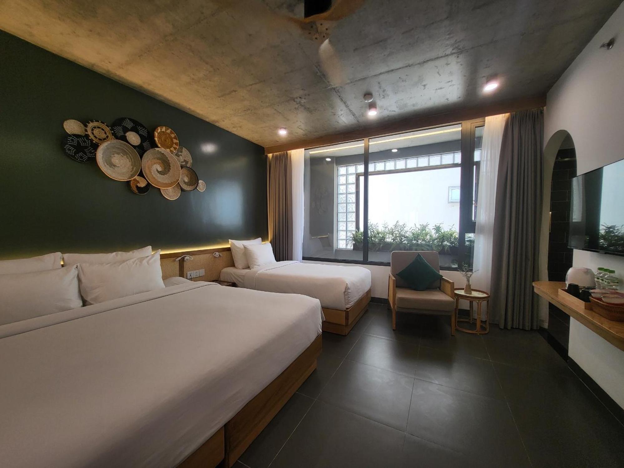 Leaf Beachfront Hotel Da Nang Bagian luar foto