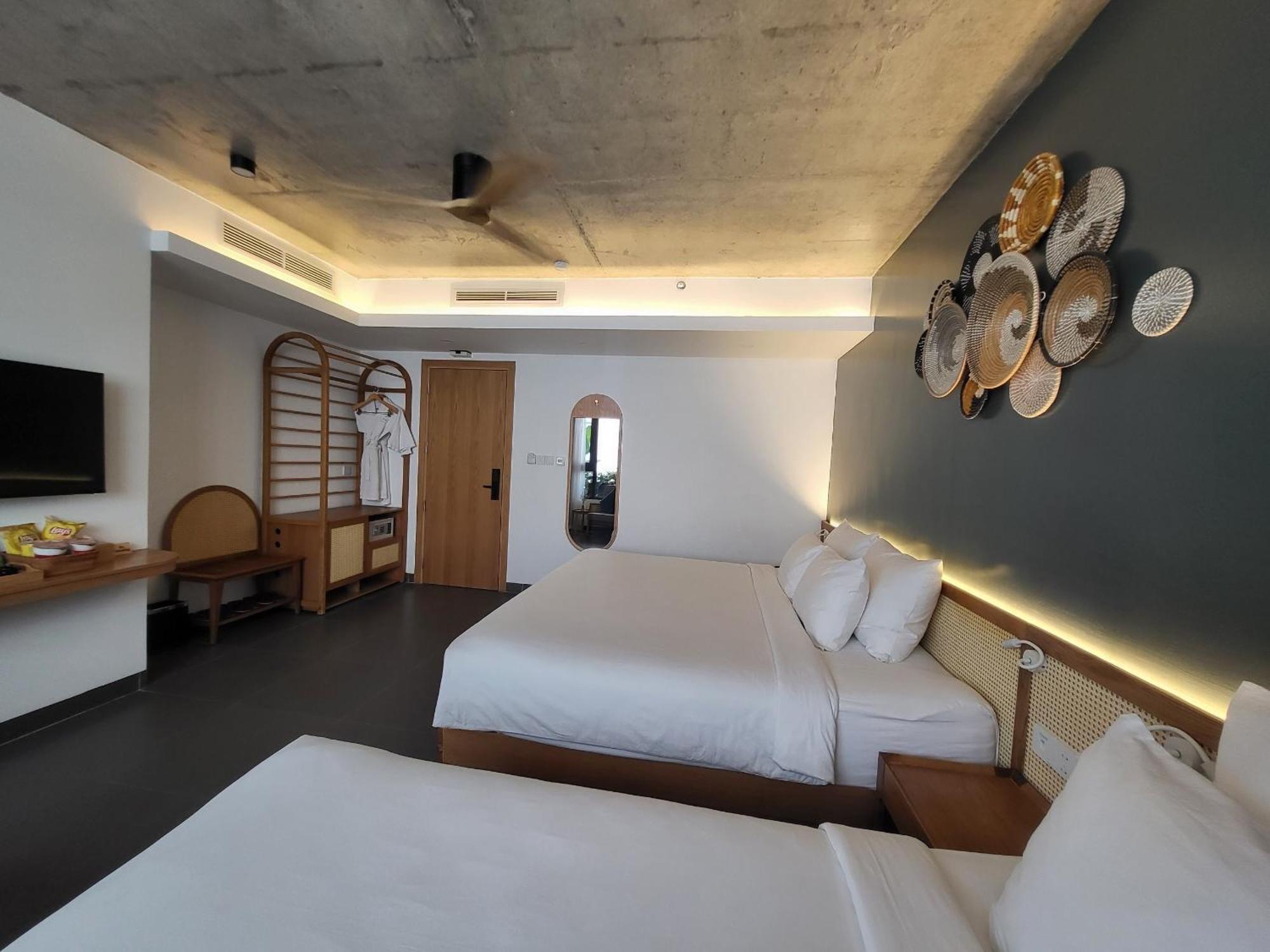 Leaf Beachfront Hotel Da Nang Bagian luar foto