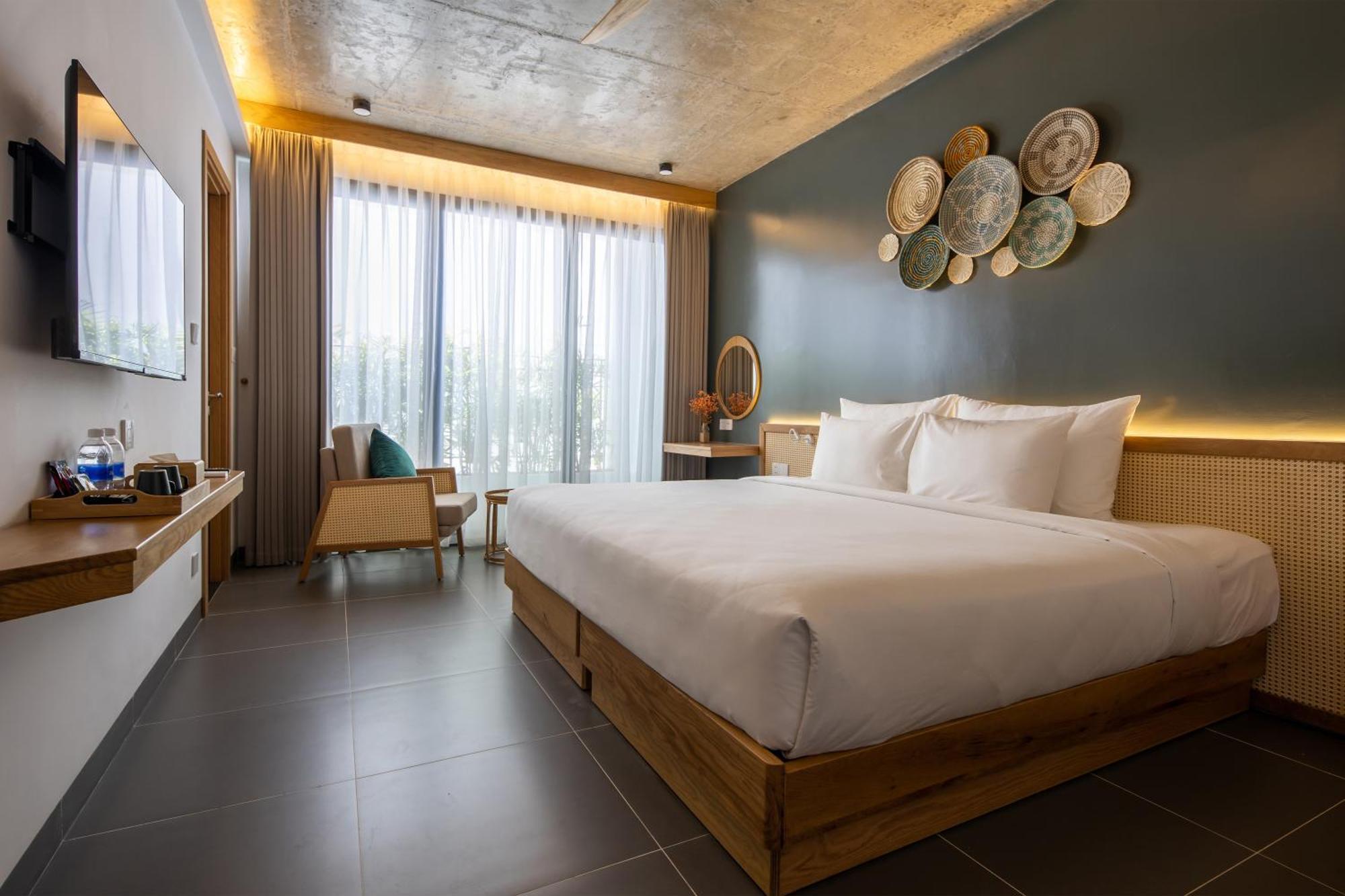 Leaf Beachfront Hotel Da Nang Bagian luar foto